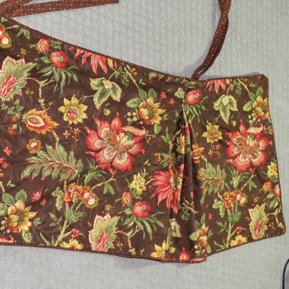 PREMIUM QUALITY Vintage Floral 50"x20" Custom Made Lined Valance - Picture 2 of 6